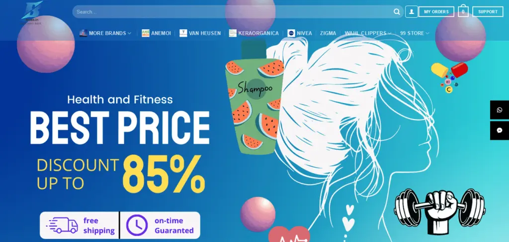 FastestRank Portfolio – Bluee Store E-commerce Website Development